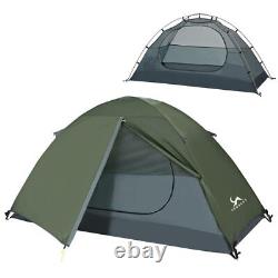 TOMOUNT Solo Tent 1 Person Double Layer Freestanding Japanese Outdoor Camping