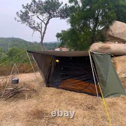 Tent Baker Style Outdoor Camping 2 Layer Hiking Shelter Woodland Tent