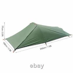 Ultralight Outdoor Camping Tent 1Person Waterproof Portable Outdoor Hiking Tents