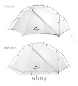 Ultralight Waterproof White Outdoor Camping Tent For 1 Person Outdoor Camp Tents