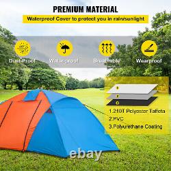VEVOR Motorcycle Camping Tent Hiking Camping Tent Waterproof Outdoor Tunnel Tent