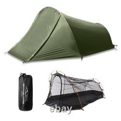 Waterproof Camping Tent 2 Person Green Outdoor Portable Summer Hiking Shelter