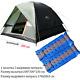 Windproof Camping Tent Waterproof Protection Travel Inflatable Mattress Outdoor
